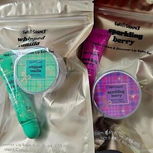 Set of 2 Ulta Beauty Lip Balm & Hand Lotion Sets- Vanilla and Sparkling Berry